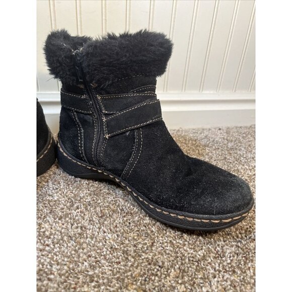 Baretraps Eryn Womens Size 6 Black Regular Suede Winter Boots - Picture 6 of 12